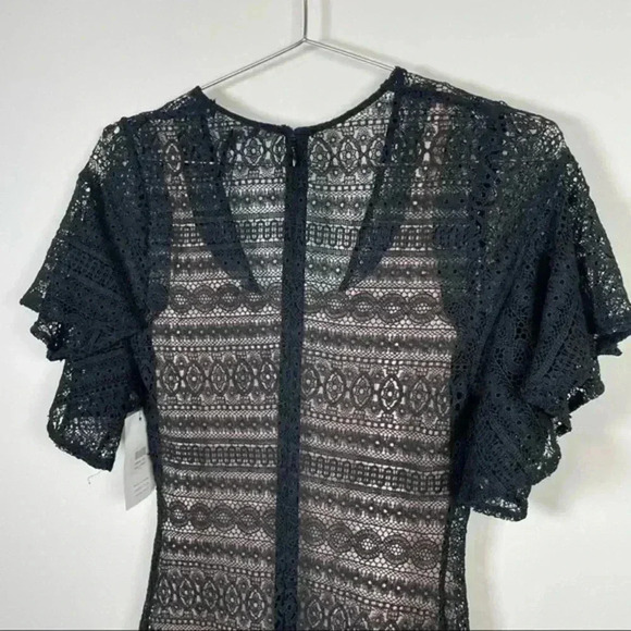 Marissa Webb Black Lace‎ Cybil Mini Dress - Picture 7 of 15